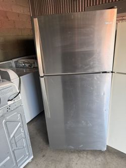 Whirlpool Refrigerator stainless steel 18 cu.ft
