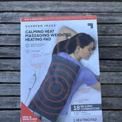 Sharper Image Massaging Weighted Heating Pad