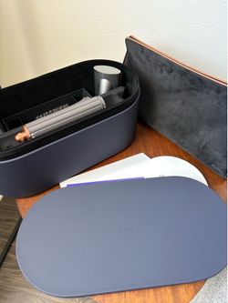 Dyson Airwrap with storage box and travel bag