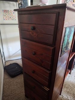 5 drawer wood furniture