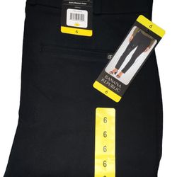banana republic slim straight pants size 6