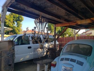 Huge Chandler / Candlabra Lamp