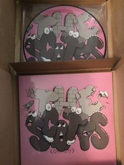 Travis Scott The Scotts KAWS vinyl 12 Inch And Picture Disc