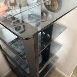 Modern Glass Storage Shelf
