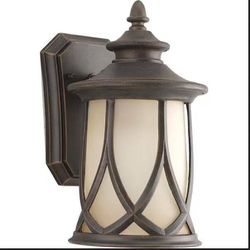Aged Copper Craftsman Outdoor Wall Lantern Light ($120 for pair)