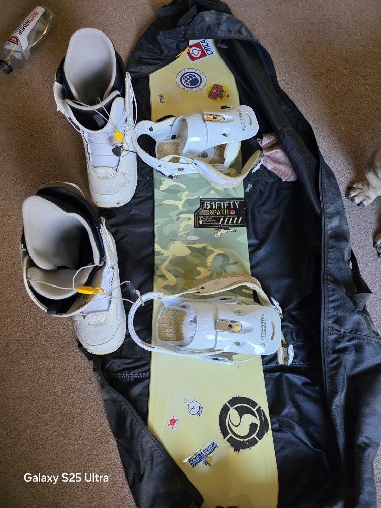 Snowboard Boots Bindings