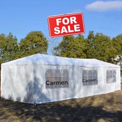 10x30 wedding party tent outdoor canopy teng with 8 side walls white FOR SALE