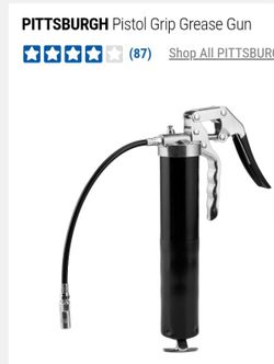 Pittsburg Pistol Grip Grease Gun