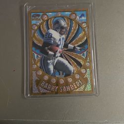 Barry Sanders 1997  49 Holographic Card 