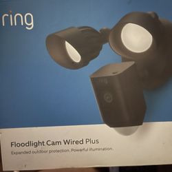 Ring Floodlight Cam Wired Plus (Brand New)