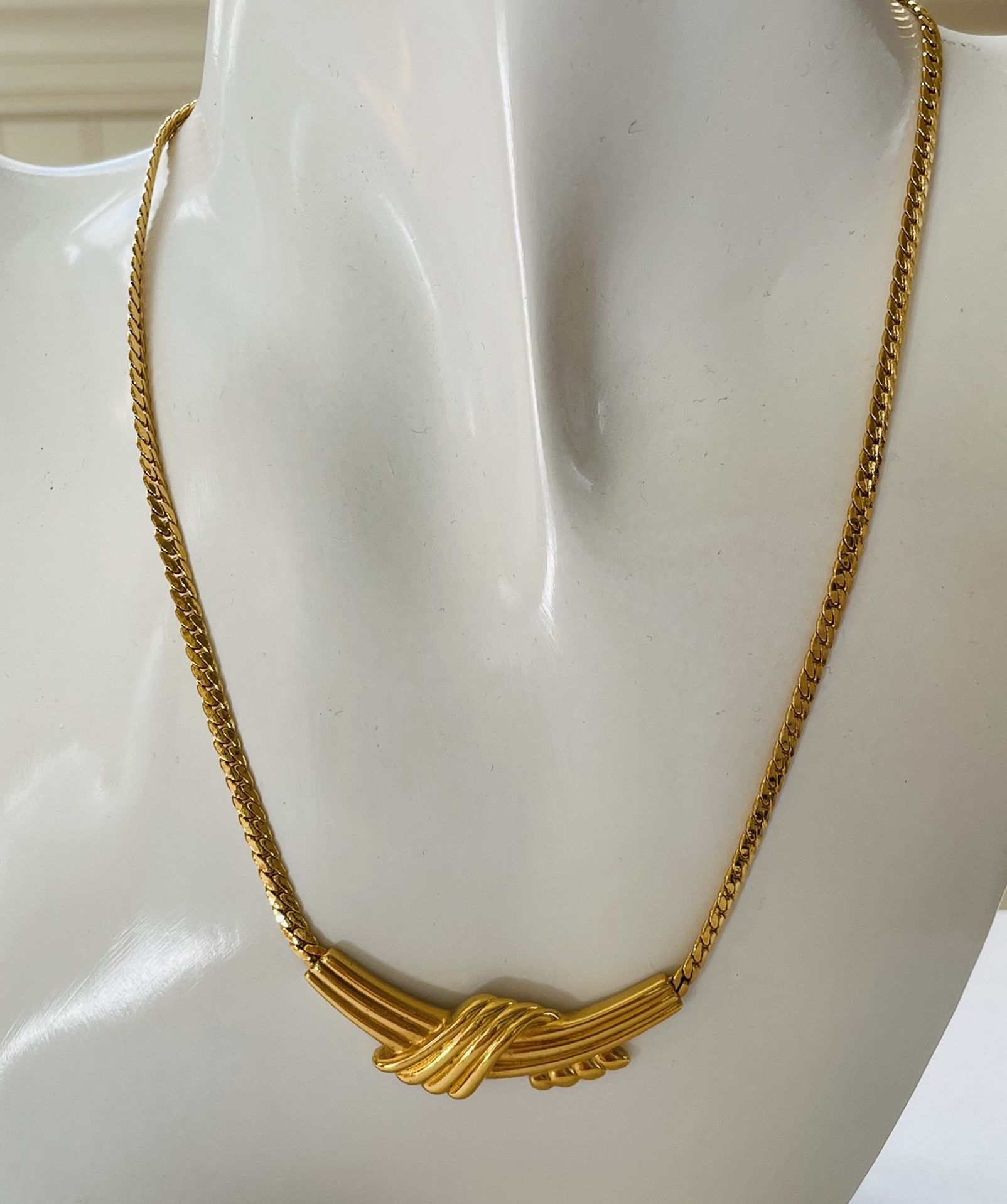 Vintage Lanvin Germany Signed Necklace