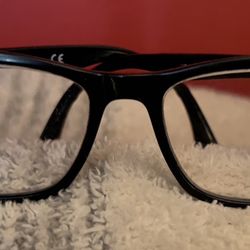  Ray Ban RB 5(contact info removed) Rectangle Black Eyeglasses