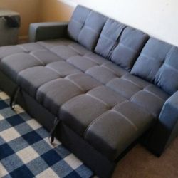 Adjustable sofa w/pullout bed