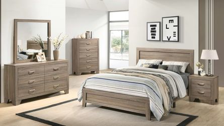 New 5pc. Queen Bedroom set