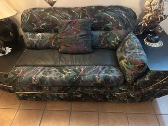 Sofa Set & End Tables