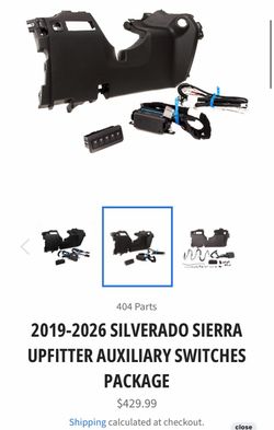 Upfitter kit / AUX switch kit