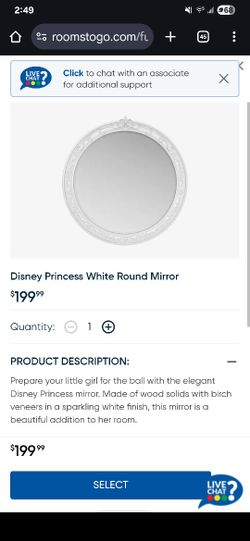 Disney Princess Mirror