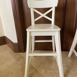 Set Of 4 Kids Tall Chair/stool
