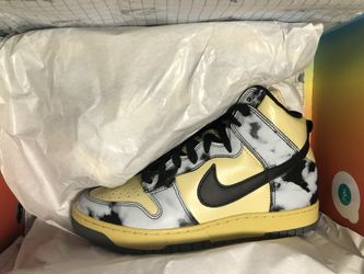 Nike Dunk High 1985 “Black acid wash” Sz 9.5 Mens **NEW**