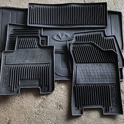 2021 Infinity QX80 New Weathertech Floor mats 