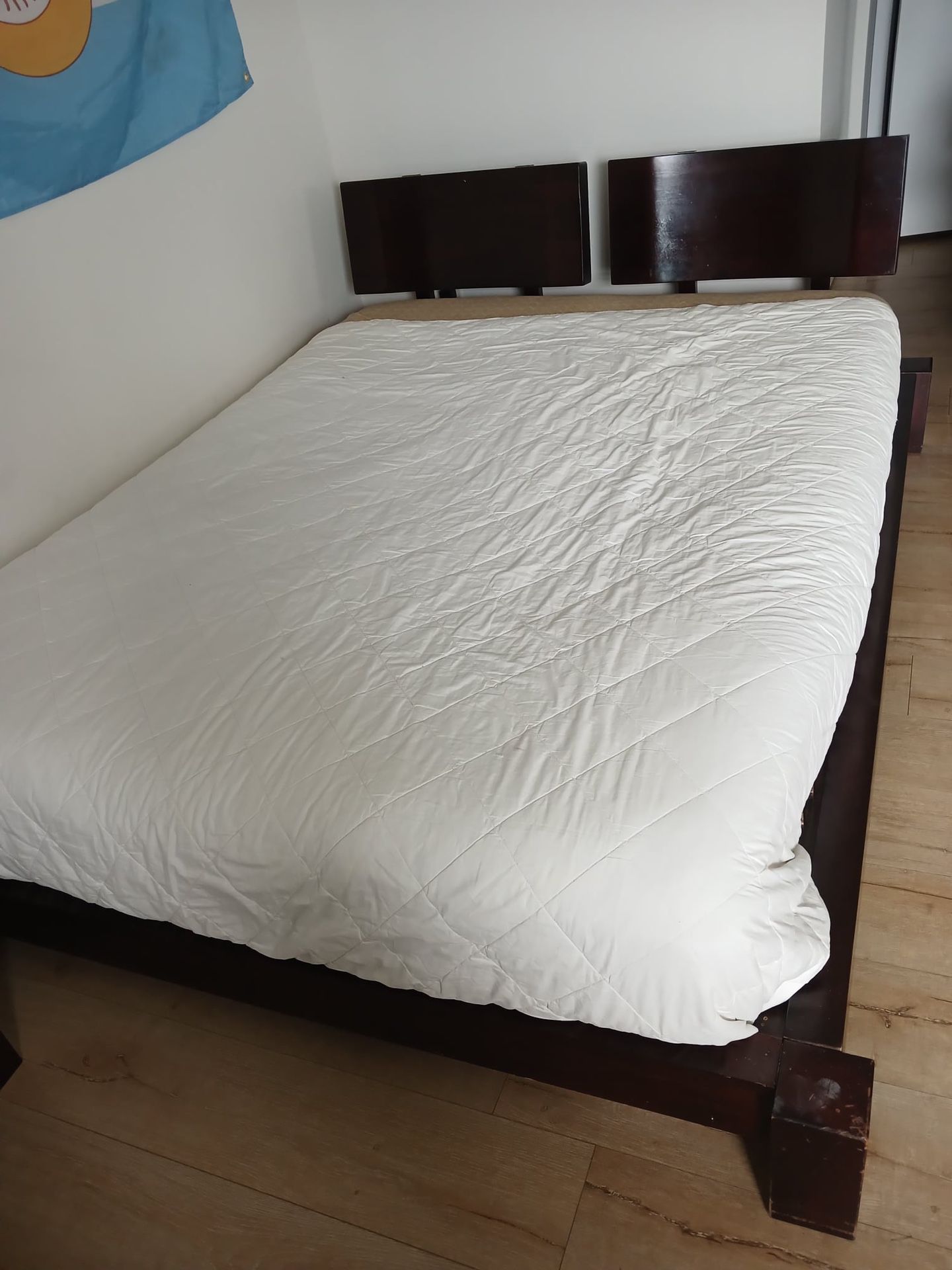Queen Wood Bed frame (mattress NOT included)