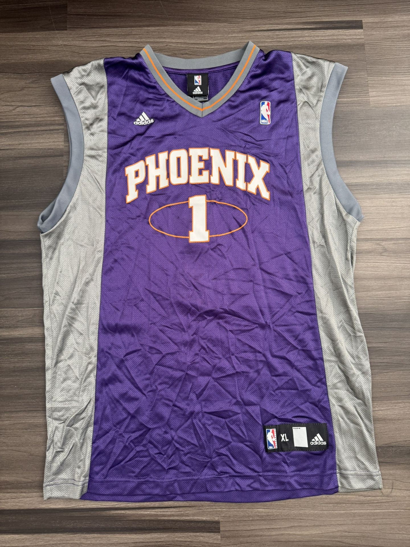 Adidas Amare Stoudemire Phoenix Suns Jersey #1 NBA Purple Jersey Men’s Size XL