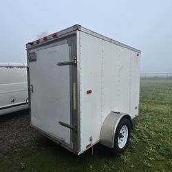 5x8 Enclosed Trailer 
