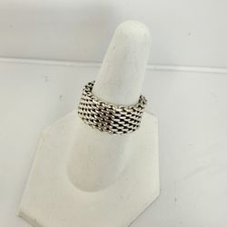Tiffany & Co Somoerset Mesh Ring 