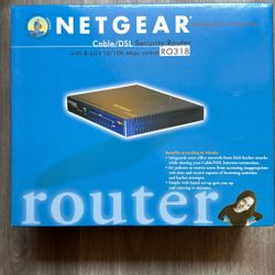 Netgear Cable/DSL Security Router, Brand New 