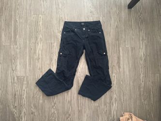 Kuhl Women's Cargo Pants Size 4 Navy Roll-Up Hiking Outdoor Lightweight Pockets