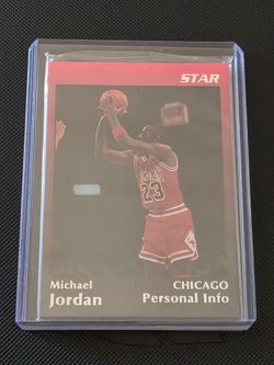 1990 star co. Michael jordan 5 card promo set.