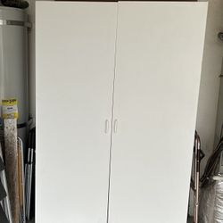 Nice White Large Wardrobe Or Storage Cabinet 