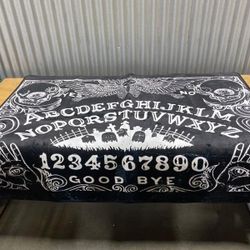 Ouija Board Black Place Mat