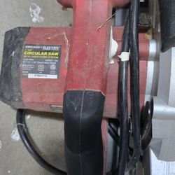 Chicago Electric Circular Saw 7-1/4" 