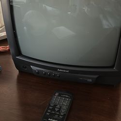 13" Admiral CRT TV: Brand new with less than 10 minutes of use