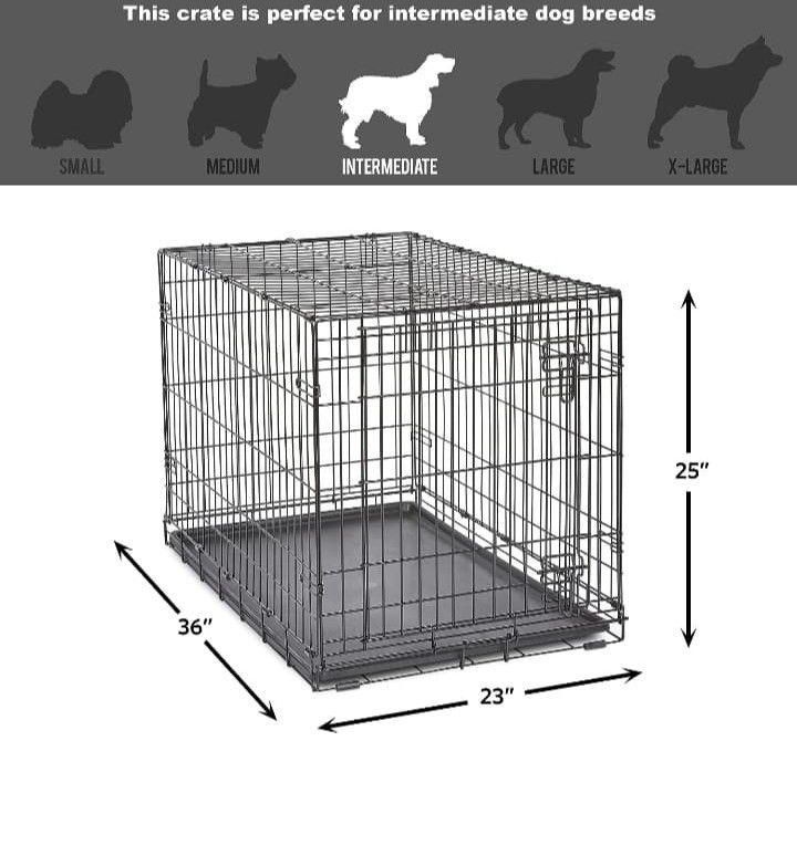 Selling 2 Dog Kennels and A Pet Feeder $80