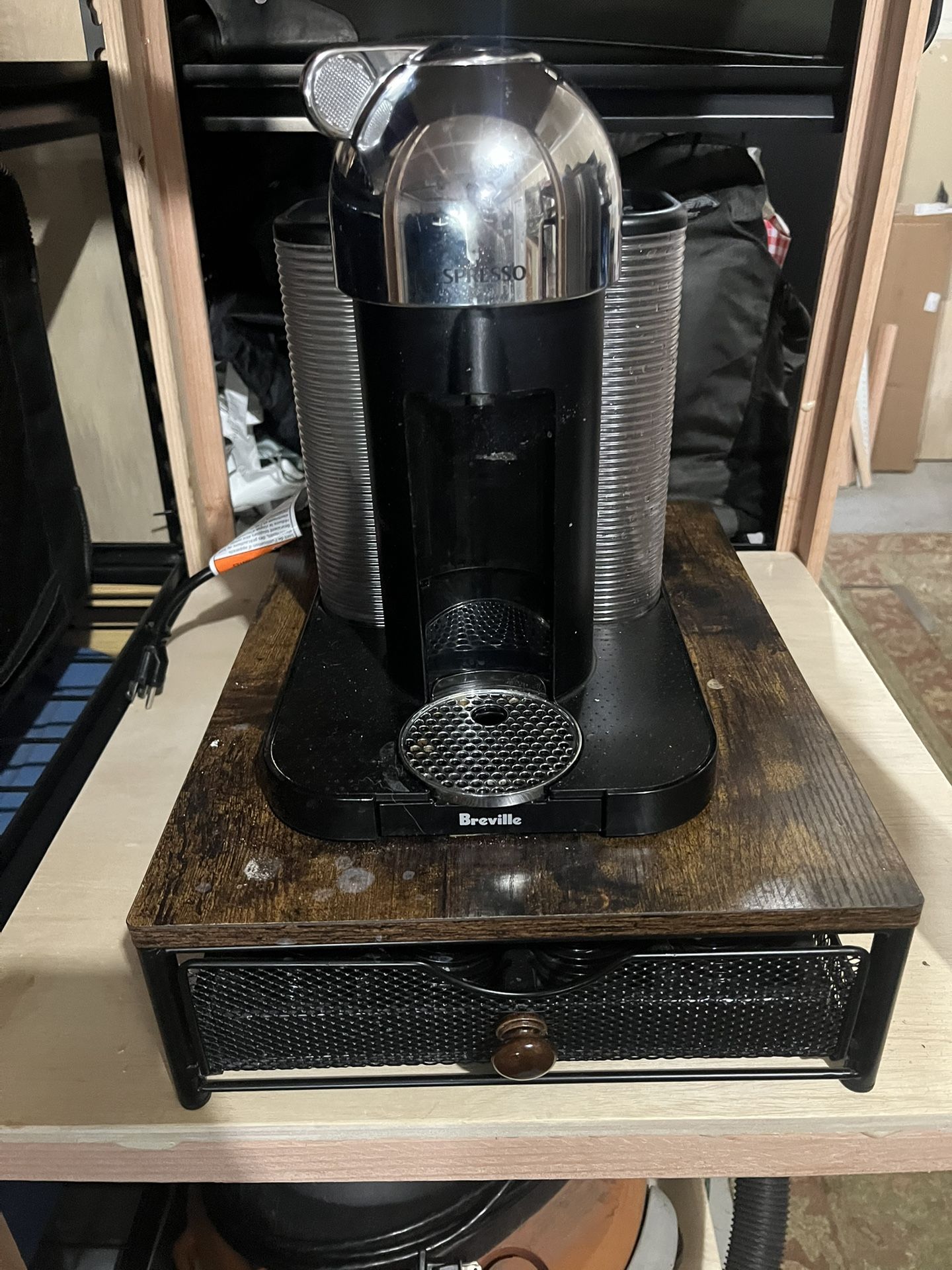 Nespresso Vertuo W/ Pod Storage