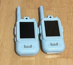 Kids video walkie talkies