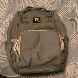 Backpack diaper bag