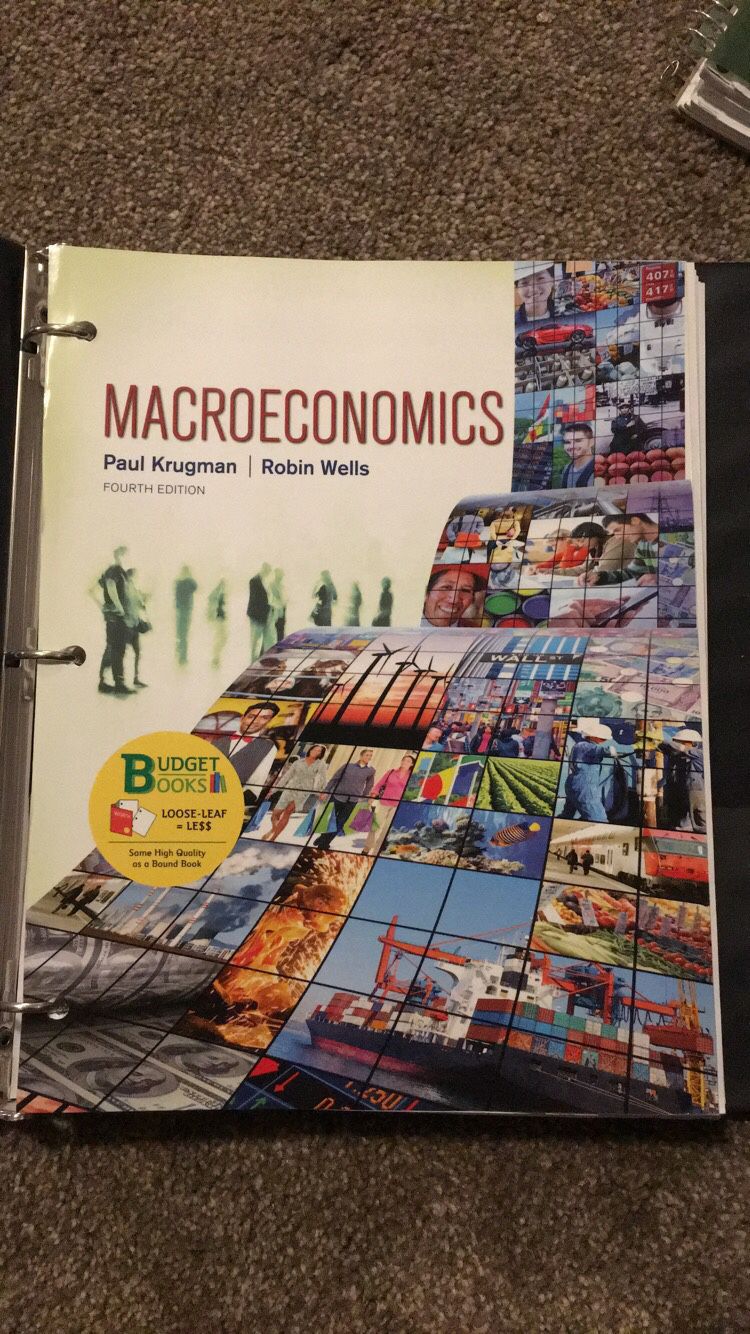 Macroeconomics Textbook