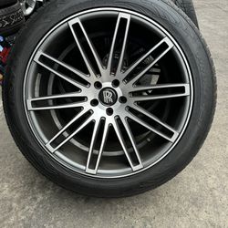 22inch Rolls Royce Wheels And Tires