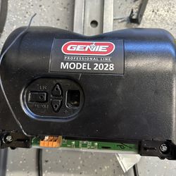 Genie garage Opener model 2028 with Remotes & a My Q control 