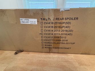 Part Honda Civic Hatchback Type R wing
