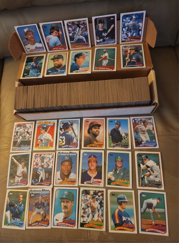 1989 Topps Baseball Card Set 