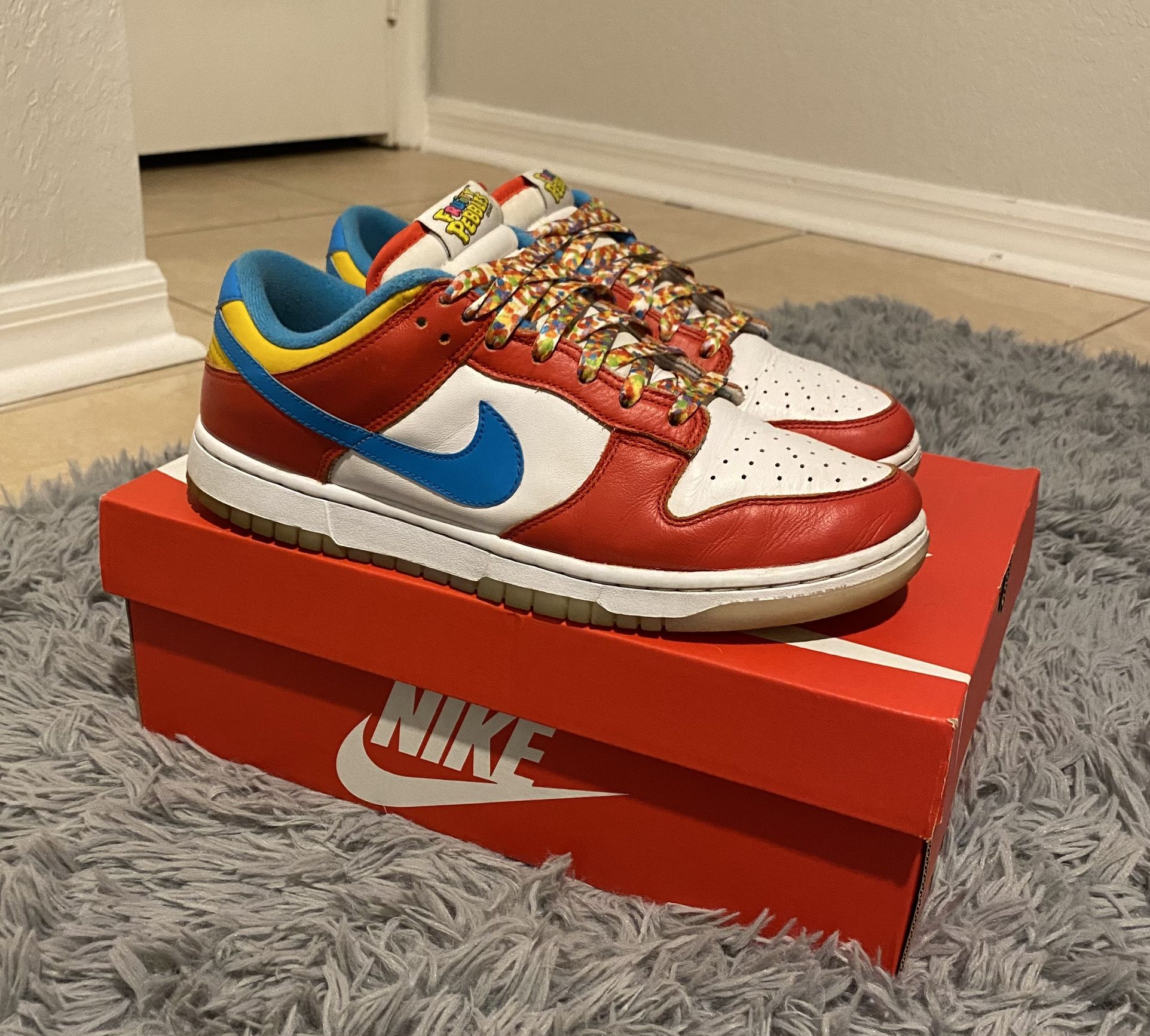 Size 9.5 - Nike Dunk Low Fruit Pebble