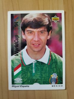 1993 Upper Deck World Cup 94 "Miguel España"