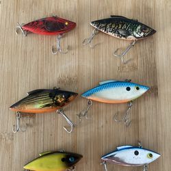 Rattle Trap Lures (6)