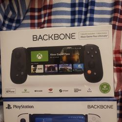 Brand New Backbones One Xbox And One Playstation. The Xbox One Comes With I Month Free Game Pass.
