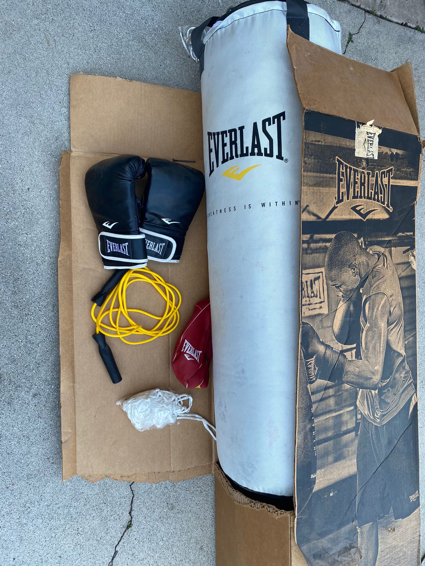 EVERLAST Punching Bag (Never been used)