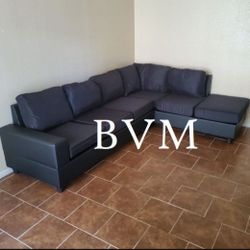 New Sectional - Available In Black Or Grey
